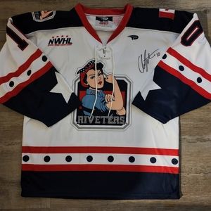 NWHL Riveters Jersey - Ashley Johnson